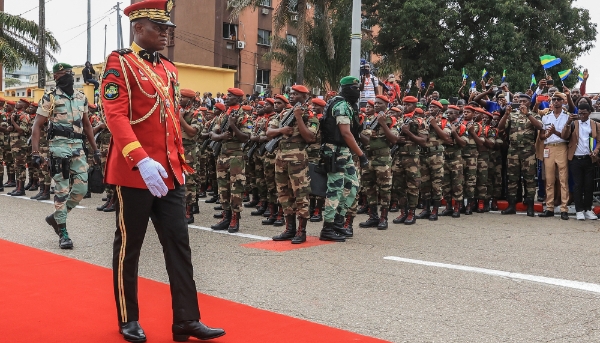 Le général Brice Oligui Nguema, président de la transition gabonais.