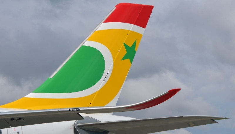 Un Airbus A330 d'Air Sénégal à Colomiers, dans le sud-ouest de la France, en 2019.