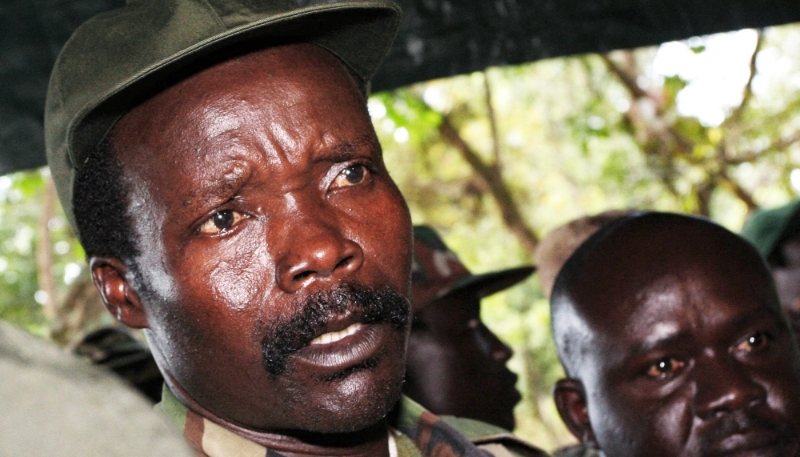 Joseph Kony photographié en novembre 2006.