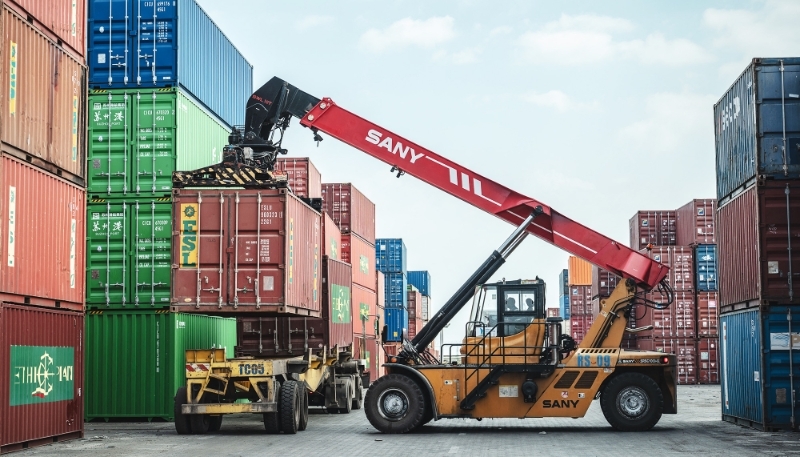 Sur le port de Djibouti, le 10 novembre 2024.