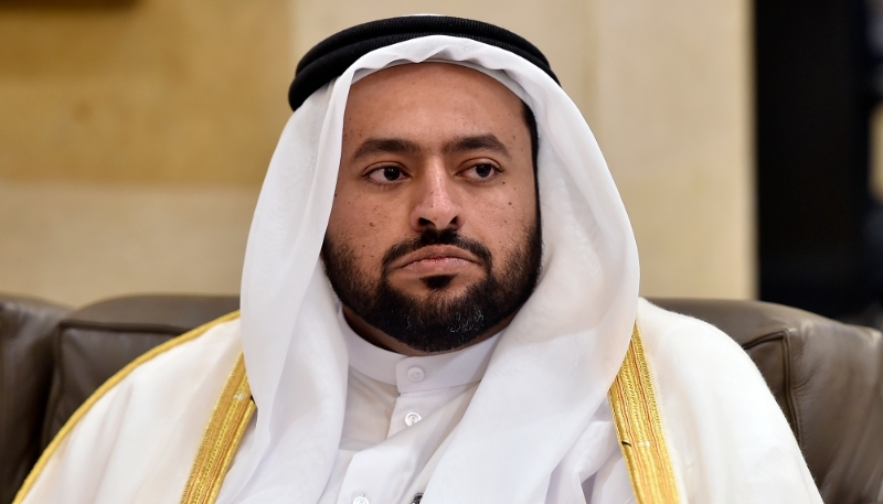 Le ministre qatarien des affaires étrangères, Mohammed bin Abdulaziz Al Khulaifi, à Beyrouth, le 3 avril 2023.