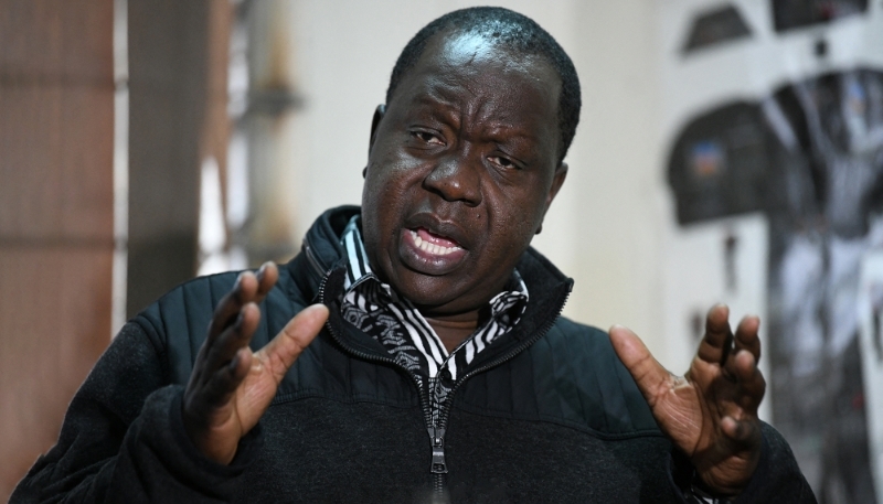 L'ex-ministre de l'intérieur kényan Fred Matiang'i, le 25 novembre 2019 à Nairobi.