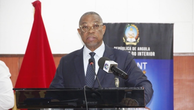 L'ex-ministre de l'intérieur angolais Eugénio César Laborinho, à Luanda, le 22 juin 2024.