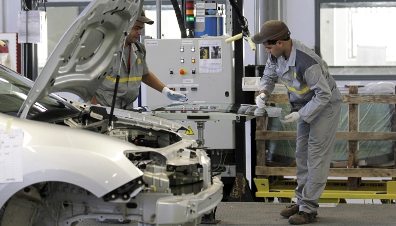 L'usine Renault d'Oran, inaugurée en 2014 et fermée depuis 2020.