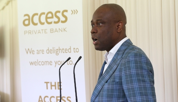 Le PDG d'Access Bank, Herbert Wigwe.