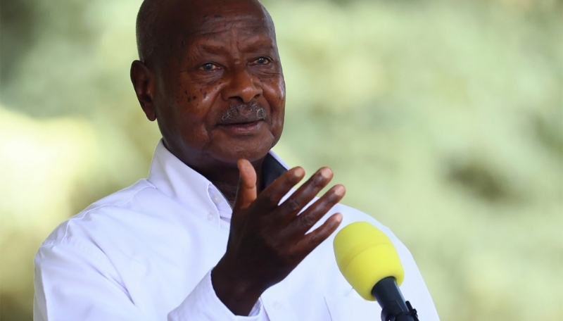 Le président ougandais Yoweri Museveni.