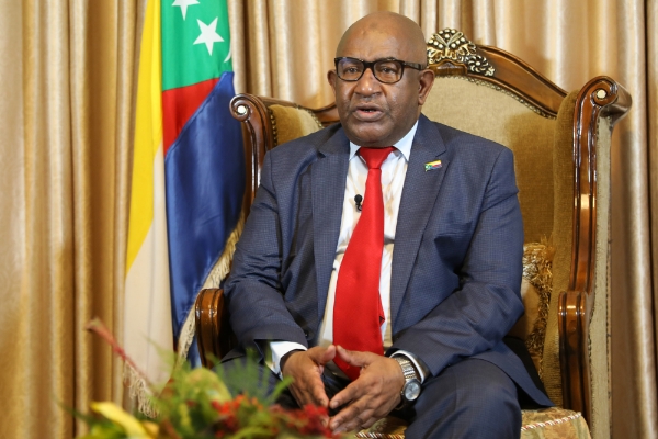 Le président comorien Azali Assoumani.