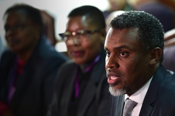 Le nouveau directeur général du service national de renseignement du Kenya, Noordin Haji, à Nairobi, en août 2018.