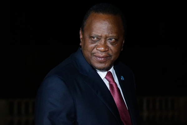 Le président kenyan Uhuru Kenyatta.