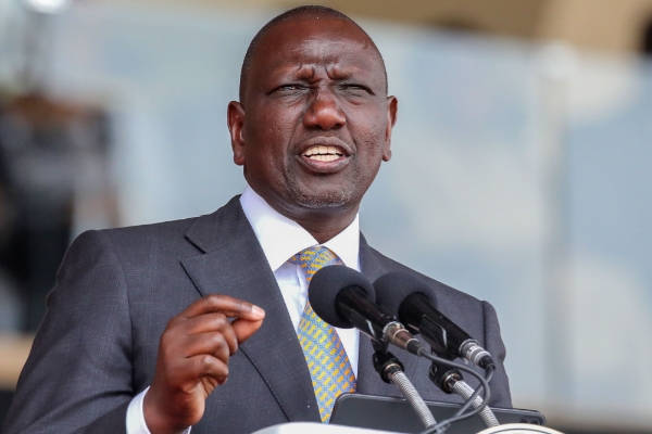 Le président du Kenya William Ruto.