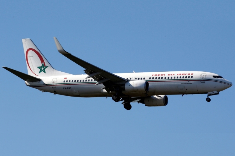 Un Boeing 737 de la Royal Air Maroc.