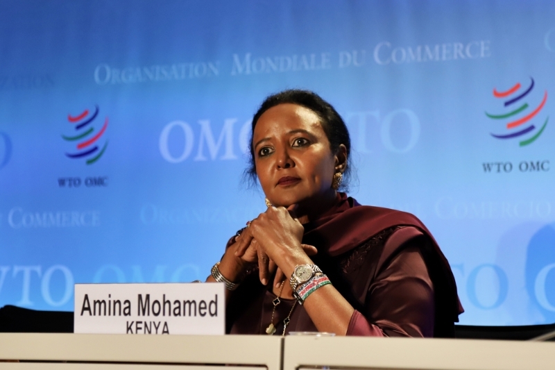 Kenya Kenyatta Deploie Son Arsenal Diplomatique Pour Introniser Amina Mohamed A L Omc 27 07 2020 Africa Intelligence